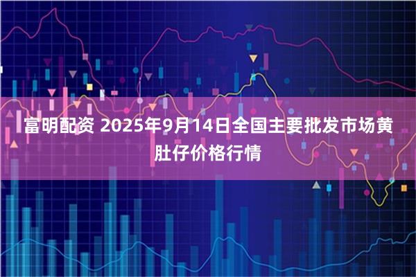 富明配资 2025年9月14日全国主要批发市场黄肚仔价格行情