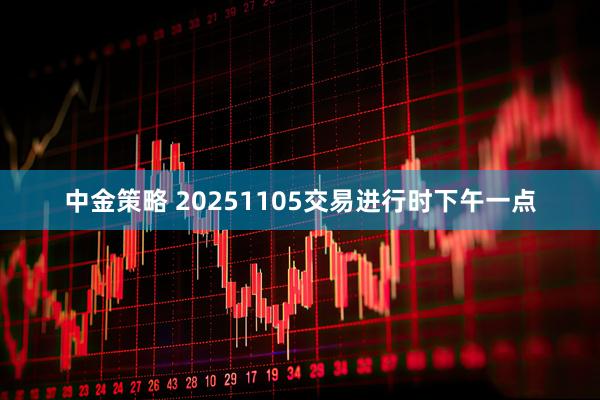 中金策略 20251105交易进行时下午一点